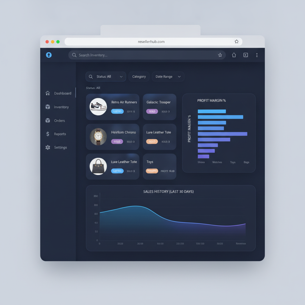 Reseller Inventory Dashboard