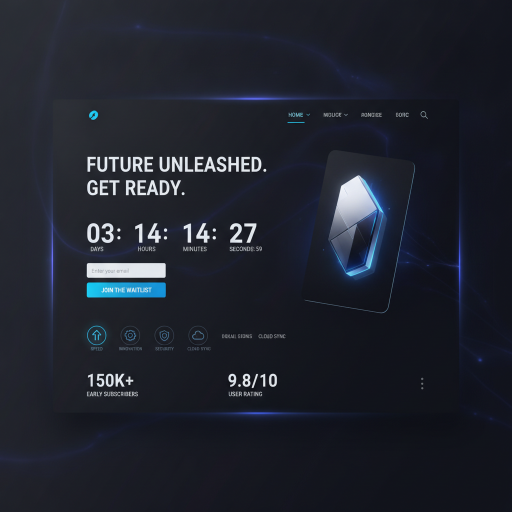 Product Launch Page