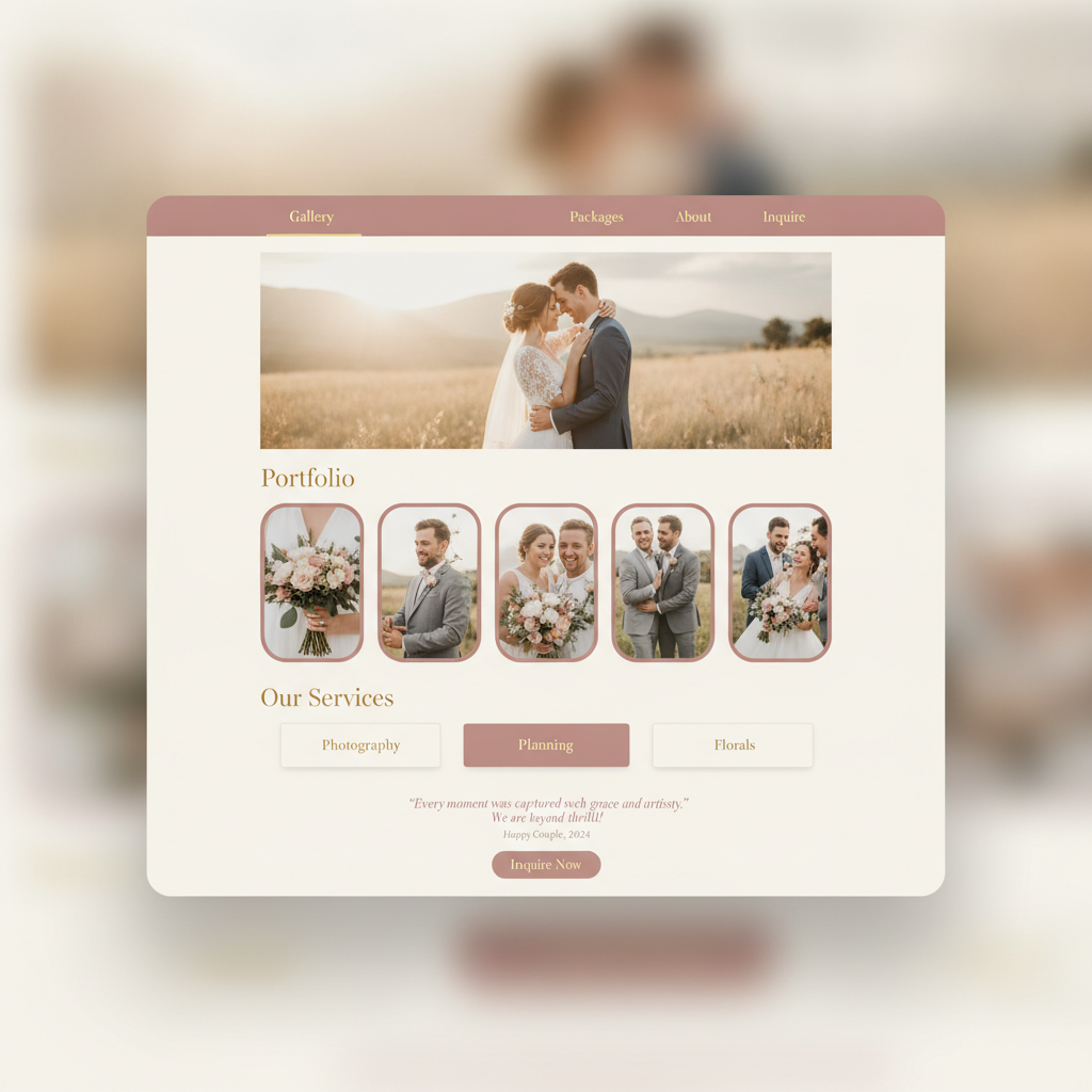 Wedding Photo Client Portal